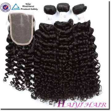 Extension de cheveux humains Weave Virgin cheveux brésiliens